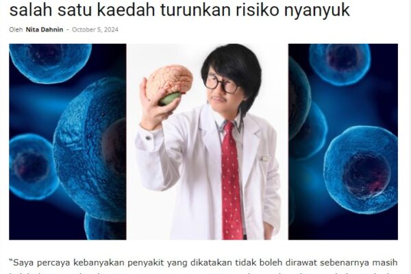 Prof. Mike Chan Featured in UTUSAN TV!