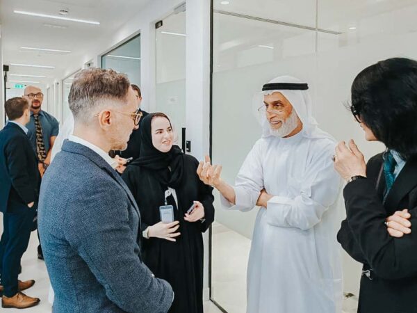 Exploring cutting-edge healthcare solutions at BioGenix Labs, owned by M4U, a leading facility in genomic research and AI-driven diagnostics in Masdar City, Abu Dhabi.