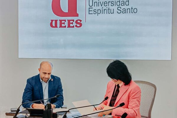 Prof. Mike Chan Signs MOU with UEES University